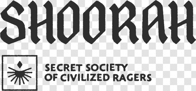 Secret Society Community Civilization Logo - Monochrome Transparent PNG