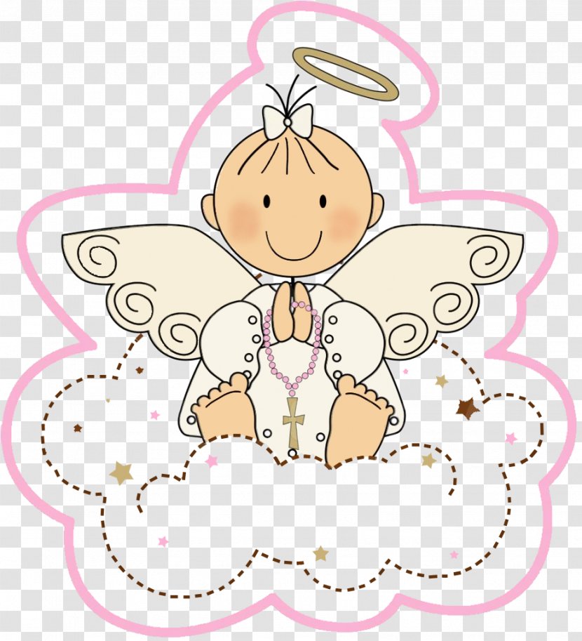 Baptism First Communion Drawing Photography - Heart - Angel Baby Transparent PNG