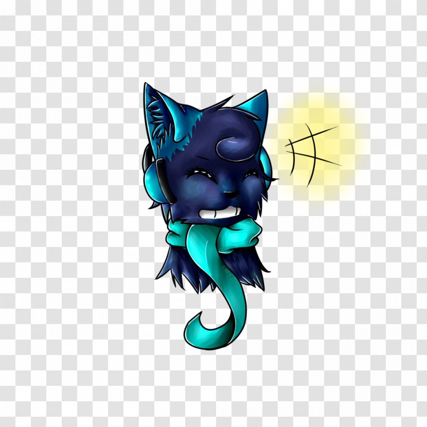 Cat Graphics Illustration Turquoise Tail Transparent PNG