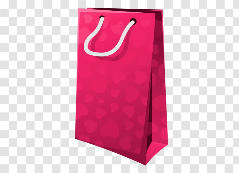 Pink Valentines Day Red - Love - Rose Heart Bag Transparent PNG