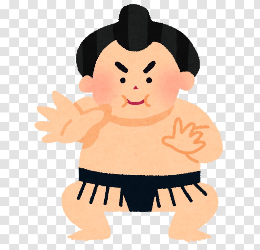 Honbasho Rikishi Japan Sumo Association 大相扑 - Cartoon Transparent PNG