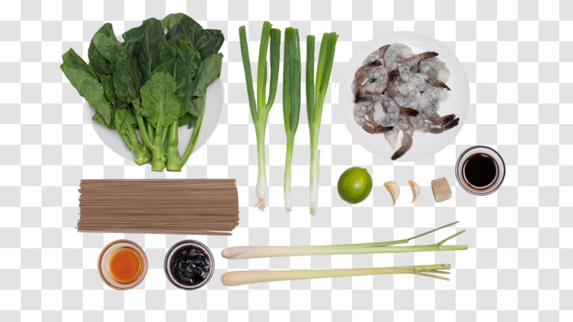 Leaf Vegetable Vegetarian Cuisine Recipe Scallion Soba - Ginger - Broccoli Transparent PNG