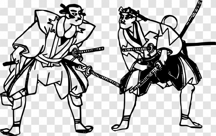 Meiji Restoration Period Japan Samurai - Cartoon - Japanese Culture Transparent PNG