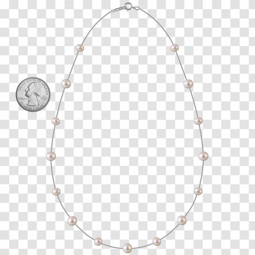 Necklace Bracelet Bead Body Jewellery Silver - Jewelry Making - Cultured Freshwater Pearls Transparent PNG