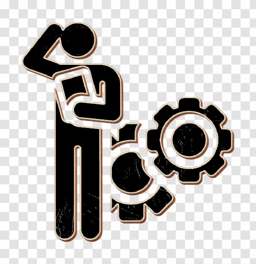 Work Productivity Human Pictograms Icon Problem Icon Transparent PNG