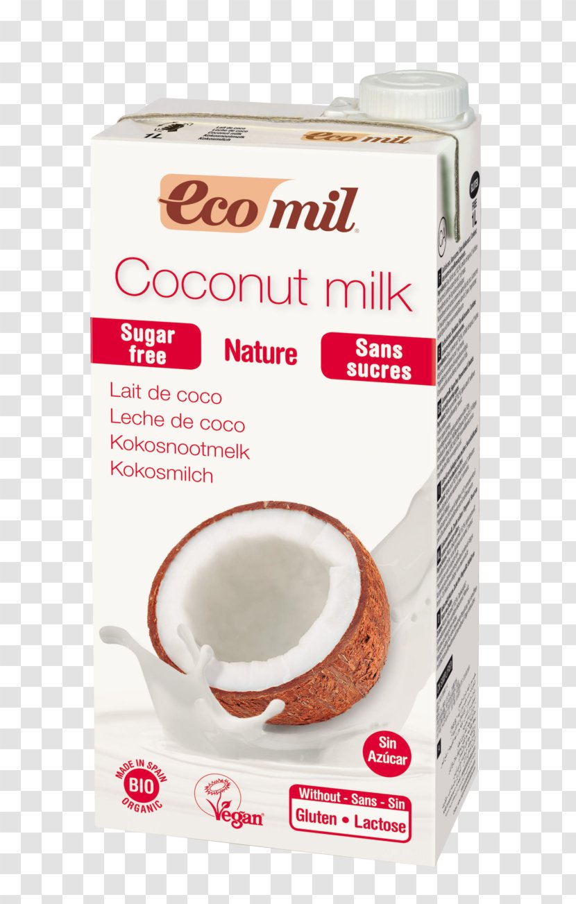Almond Milk Coconut Hemp Organic Food - Drink Transparent PNG