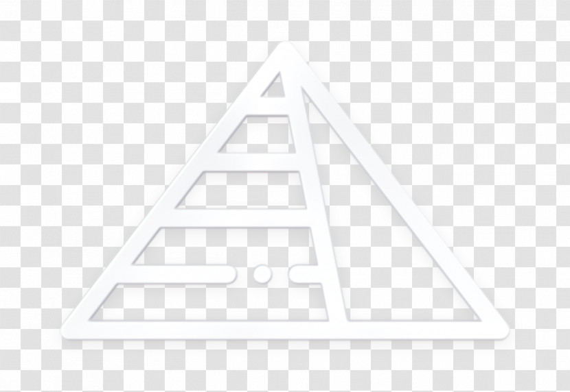 Egypt Icon Pyramids Icon Pyramid Icon Transparent PNG