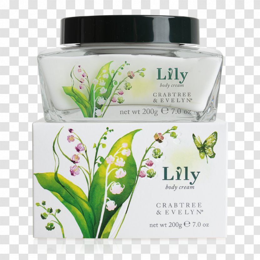 Cream Skin Jo Malone London Crabtree & Evelyn Author - Herbal - Lily Valley Transparent PNG