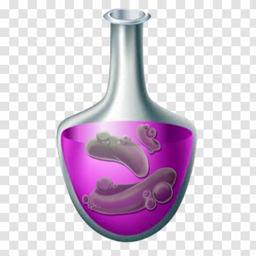 Chemistry Cartoon - Violet - Potion Transparent PNG