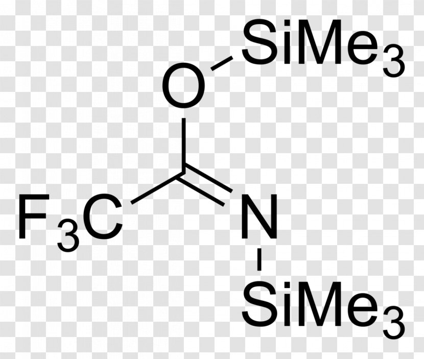 BSTFA Protecting Group Chemical Compound Benzyl Formula - Black And White - Diagram Transparent PNG