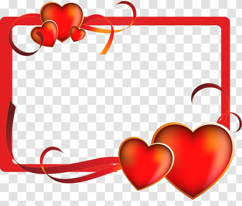 Valentine's Day Picture Frames Photography Love - Heart Transparent PNG