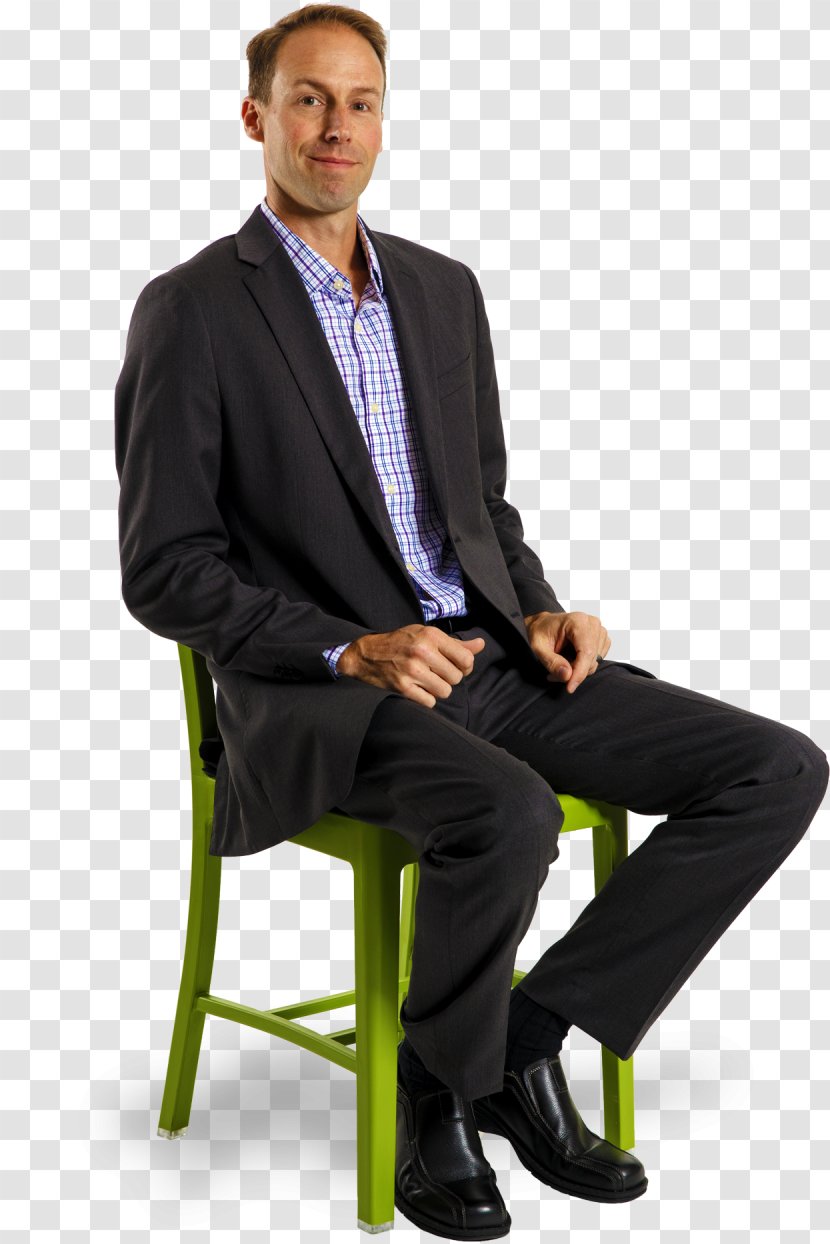 Tuxedo M. Business Executive Chief - Sitting Transparent PNG