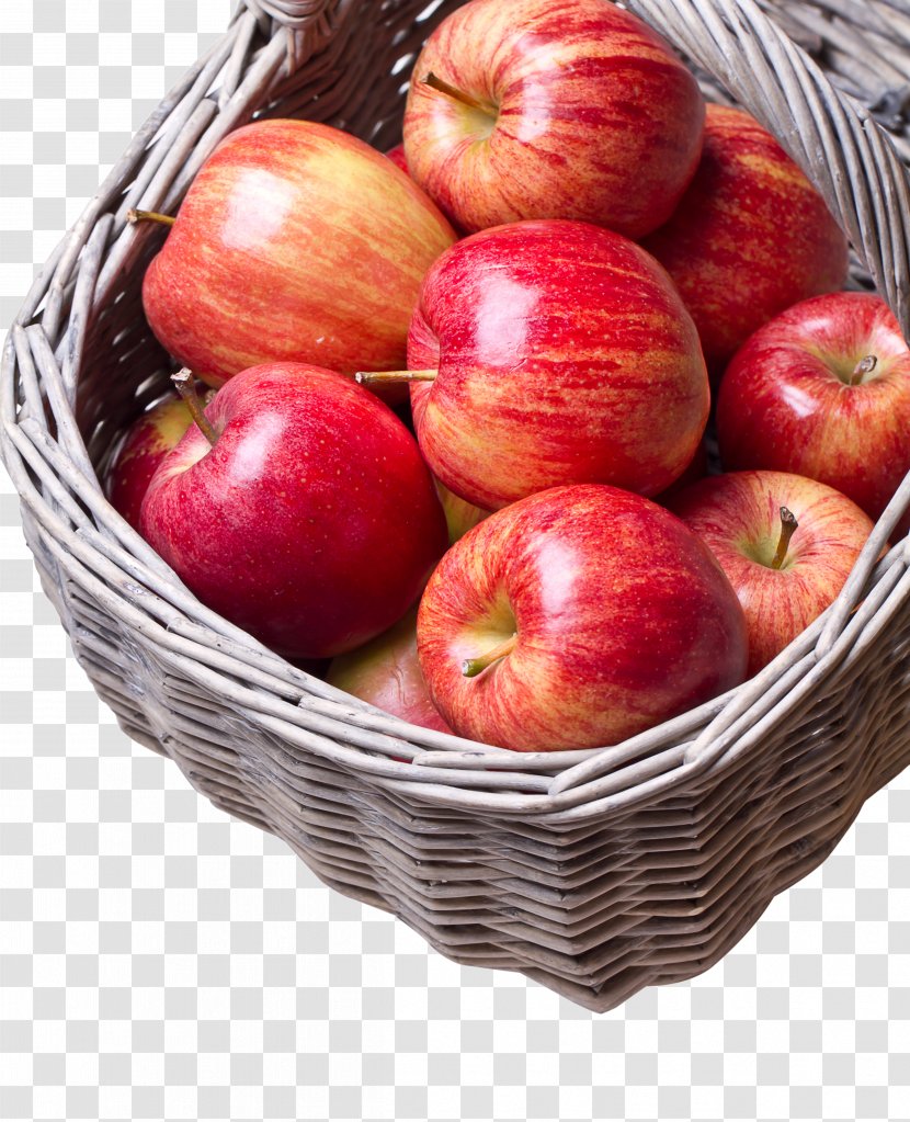 The Basket Of Apples Red Auglis - Avocado Transparent PNG