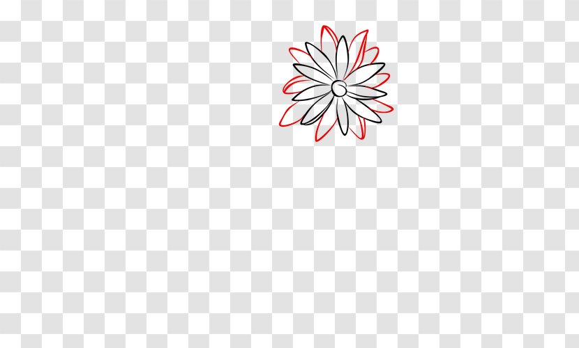 Petal Drawing Clip Art Flower How-to - Chrysanthemum - Flowers Transparent PNG