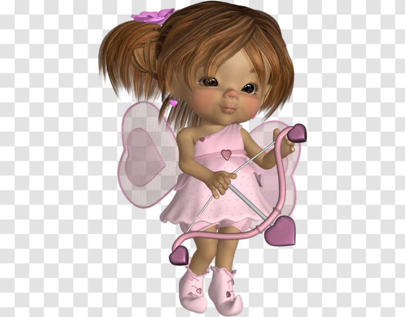Cupid Love Doll Image 14 February - Frame - 14th Transparent PNG