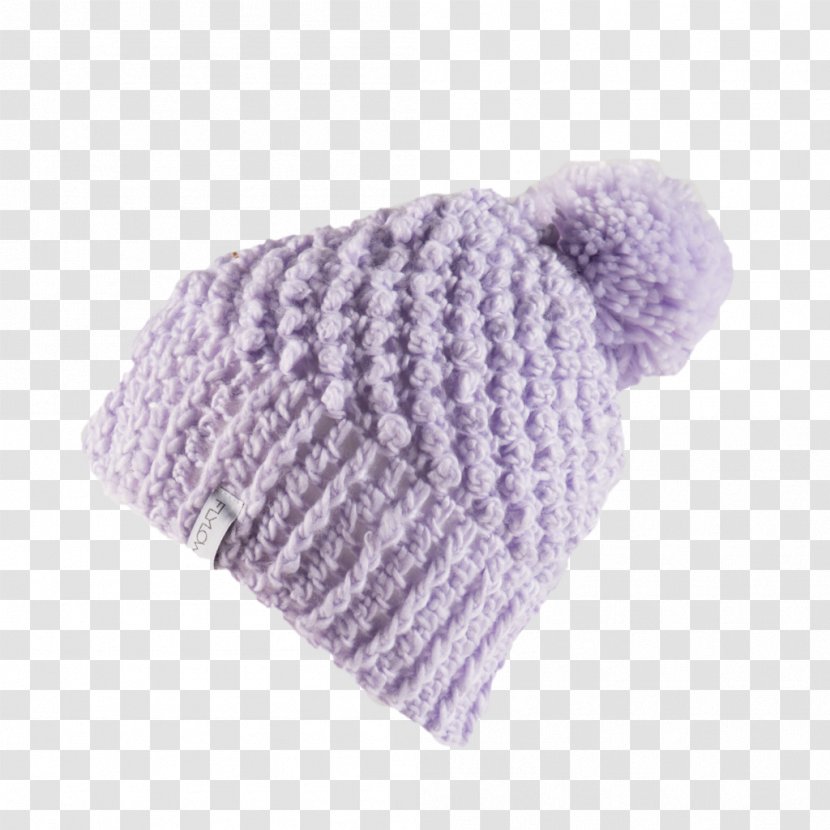 Knit Cap Beanie Hat Purple - Violet - Lilac Transparent PNG