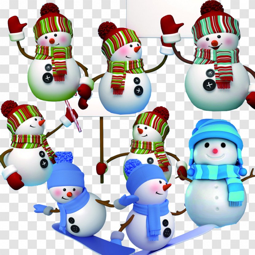 Snowman Hand - Arm In Transparent PNG