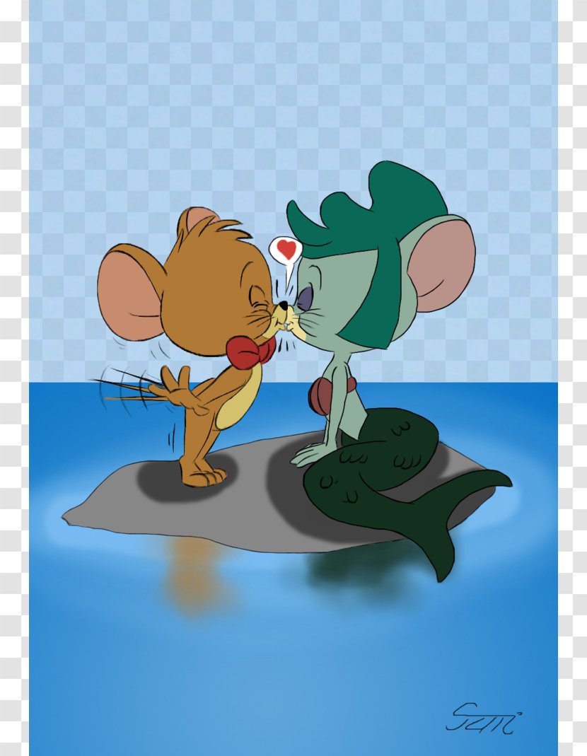 Tom Cat Jerry Mouse And Cartoon Drawing - Flower Transparent PNG