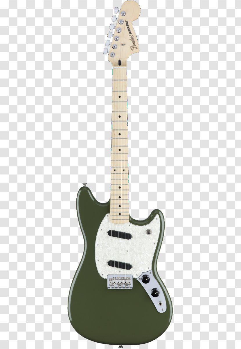 Fender Mustang 90 Electric Guitar Fingerboard - Players Poster Transparent PNG
