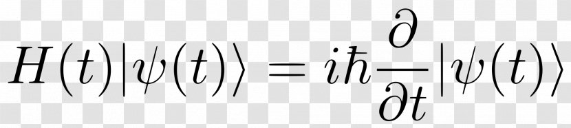 Schrödinger Equation Schrödinger's Cat Quantum Mechanics Wave Physics - Symbol Transparent PNG