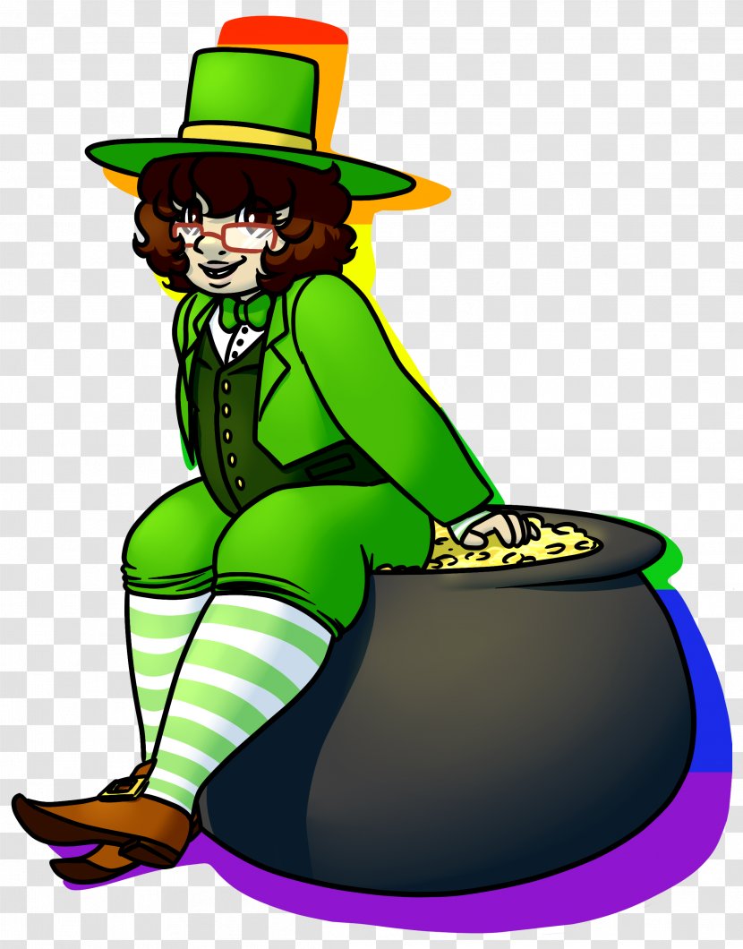 Leprechaun Cartoon Drawing - Hat Transparent PNG