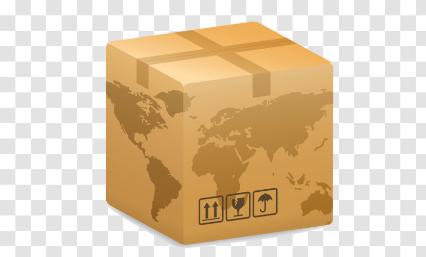 Brown Yellow Box Beige Square Transparent PNG