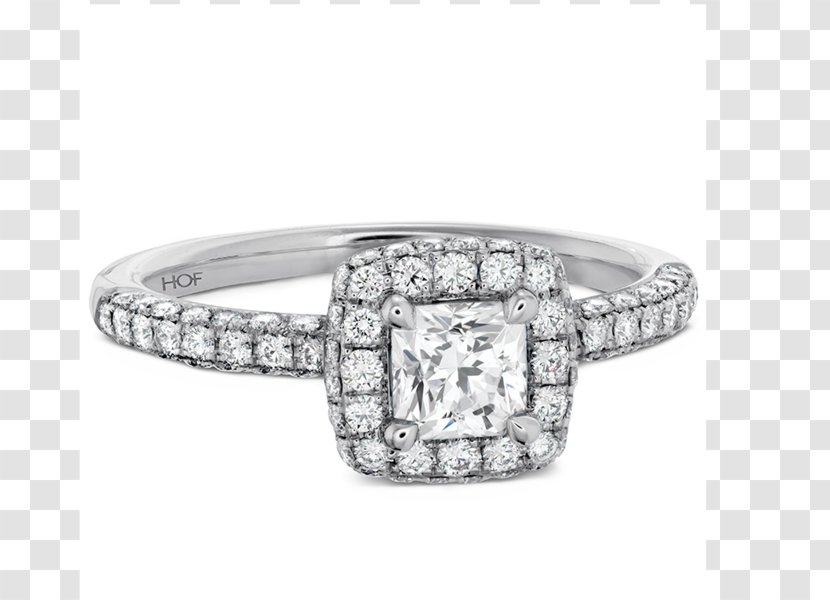 Diamond Cut Engagement Ring Jewellery - Dream Transparent PNG