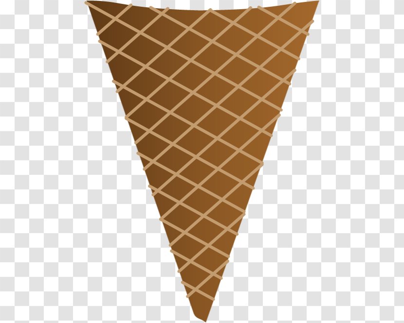Ice Cream Cones Food Scoops Sundae - Cone - Strawberry Cut Transparent PNG
