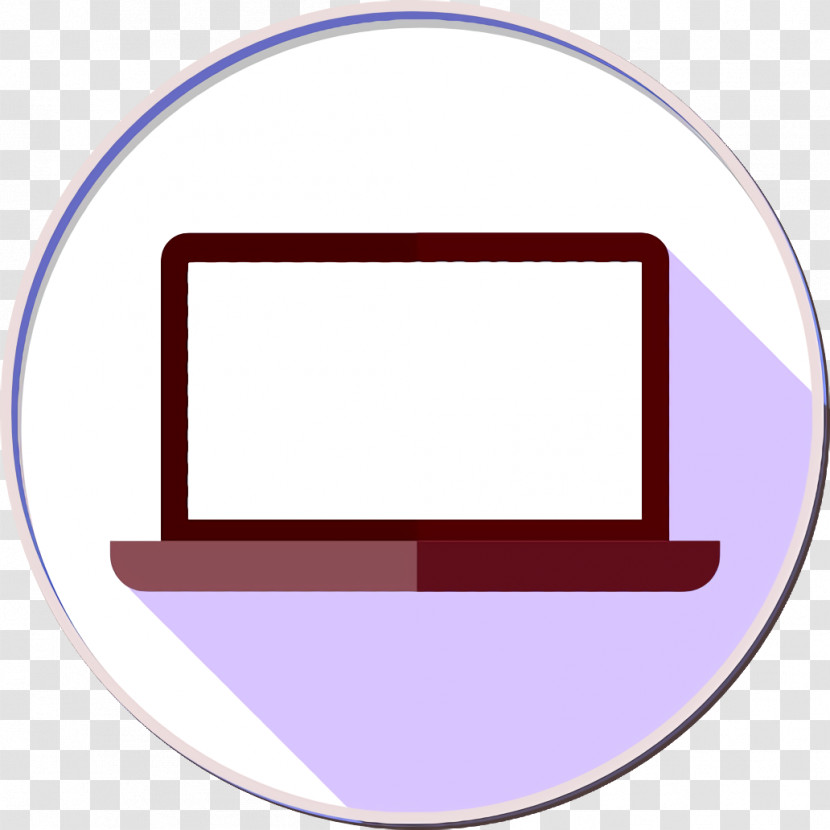 Laptop Icon Rounded Multimedia Icon Transparent PNG