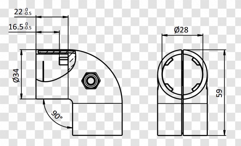 Steel Pipe Konstruktionsprofil Electrical Connector Profilati Di Alluminio - Clothing Accessories - Fath Transparent PNG