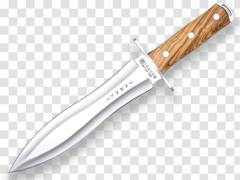 Bowie Knife Hunting & Survival Knives Utility Blade - Cold Weapon Transparent PNG