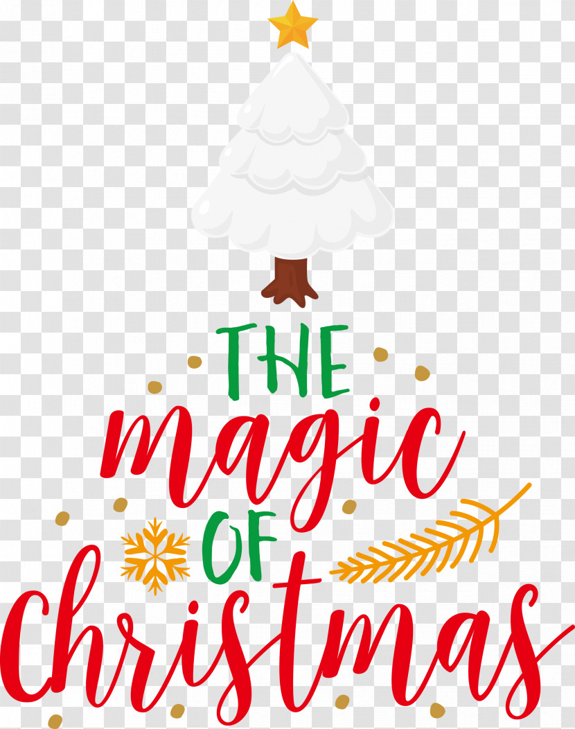 The Magic Of Christmas Christmas Tree Transparent PNG