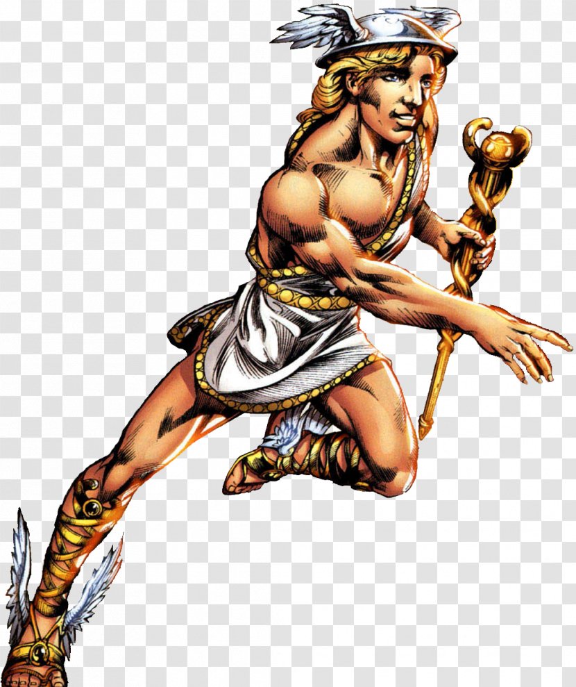 Hermes Zeus Hephaestus Greek Mythology Twelve Olympians - Art - Egyptian Gods Transparent PNG