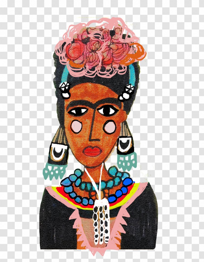 Self-Portrait With Thorn Necklace And Hummingbird Frida Kahlo Museum I Love You More Than My Own Skin. Artist - Flower - FRIDA Transparent PNG