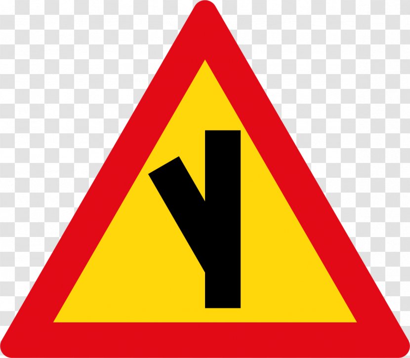 Traffic Sign Road Warning Plankorsning - Yellow Transparent PNG
