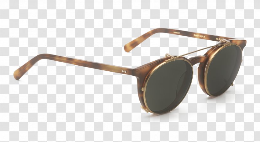 Sunglasses Goggles - Beige Transparent PNG