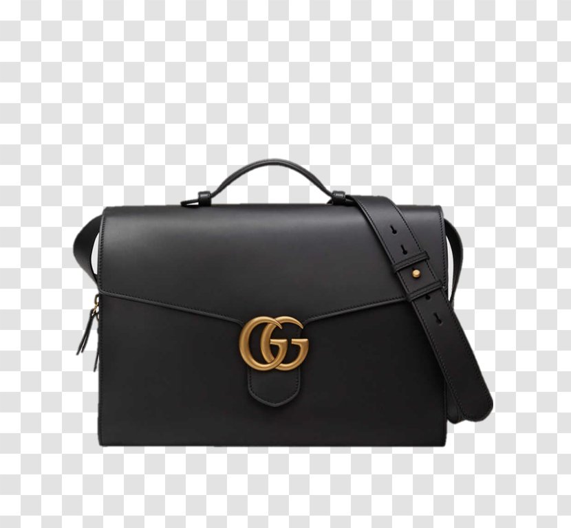 Gucci Bag Briefcase Leather Fashion - Tote Transparent PNG