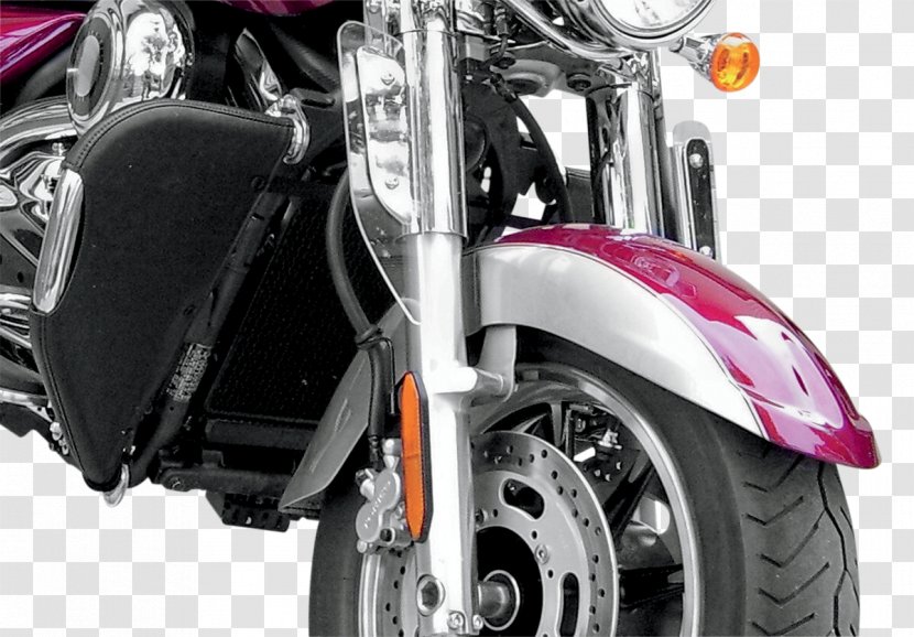 Kawasaki Vulcan Motorcycle Desert Harley-Davidson Rain - Automotive Wheel System - Accessories Transparent PNG