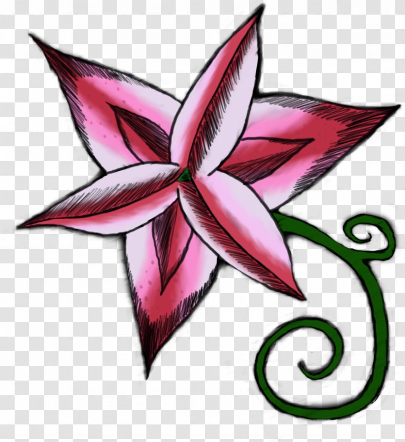 Petal Art Drawing Line Clip - Pollinator Transparent PNG