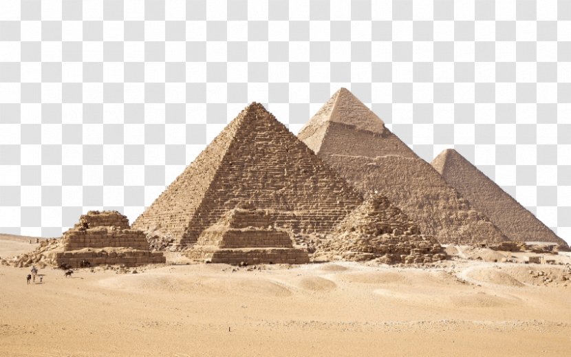 Great Pyramid Of Giza Sphinx Djoser Egyptian Pyramids Khafre - Plateau Transparent PNG