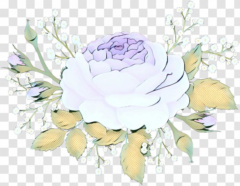 Cabbage Rose Garden Roses Clip Art Flower Pink - Watercolor Paint Transparent PNG