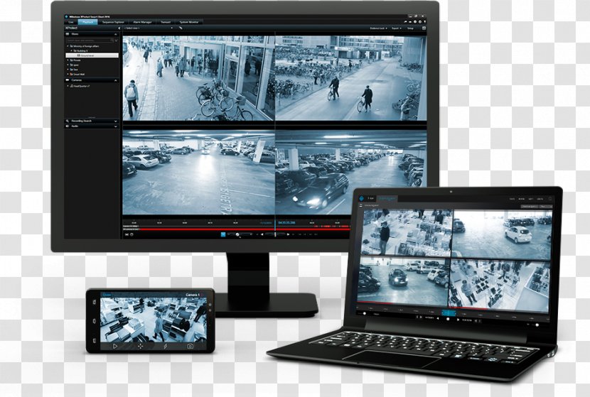 Milestone Systems Video Management System Surveillance Closed-circuit Television Business - Multimedia Transparent PNG