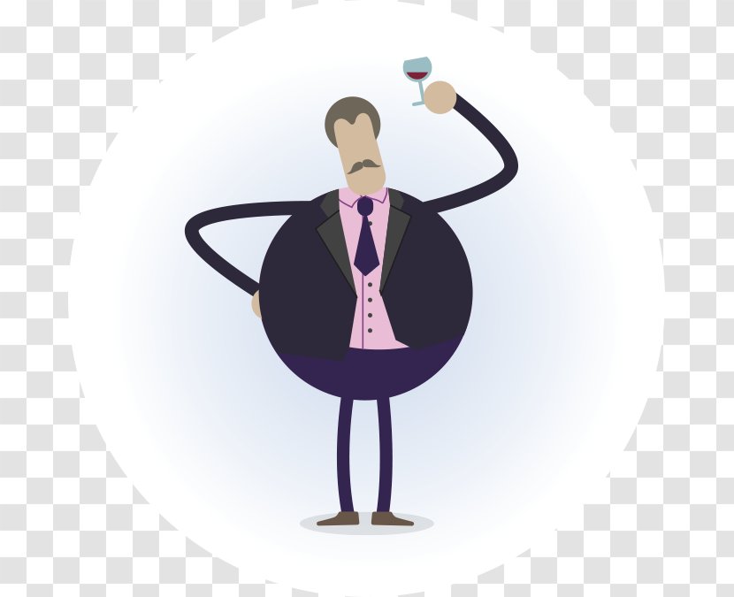 Animated Cartoon - Purple - Design Transparent PNG