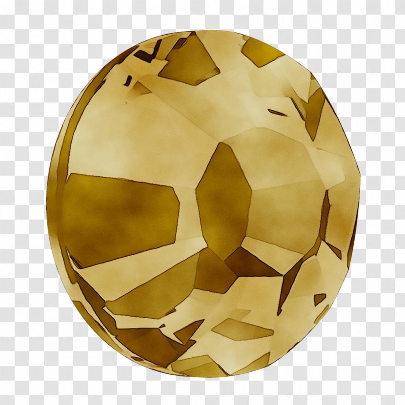 Yellow Gold - Gemstone - Football Transparent PNG