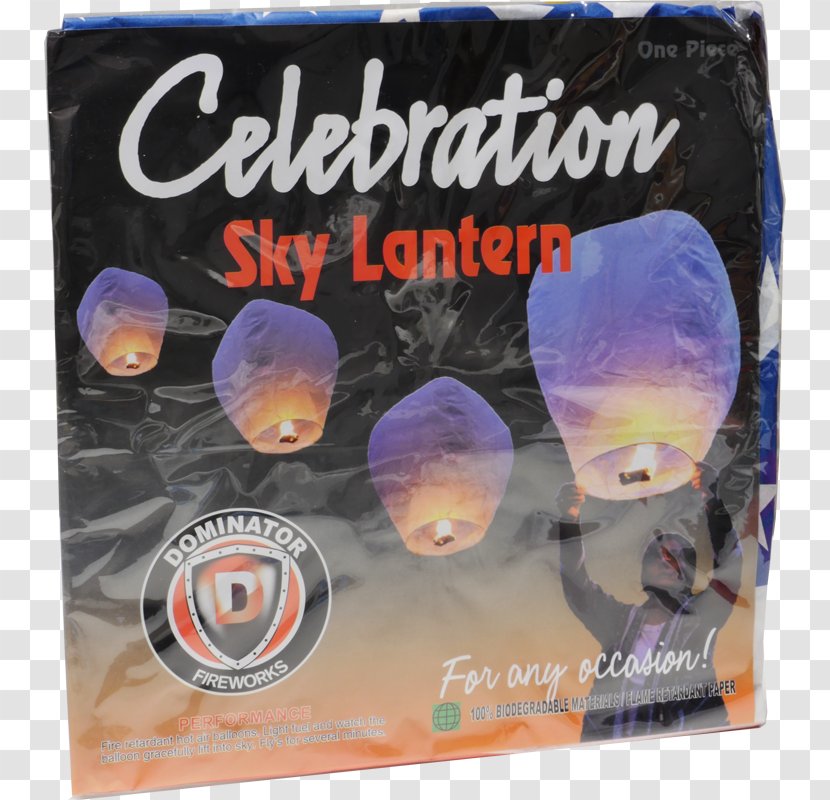 Sky Lantern America's Thunder Fireworks United States Font - Floating Transparent PNG