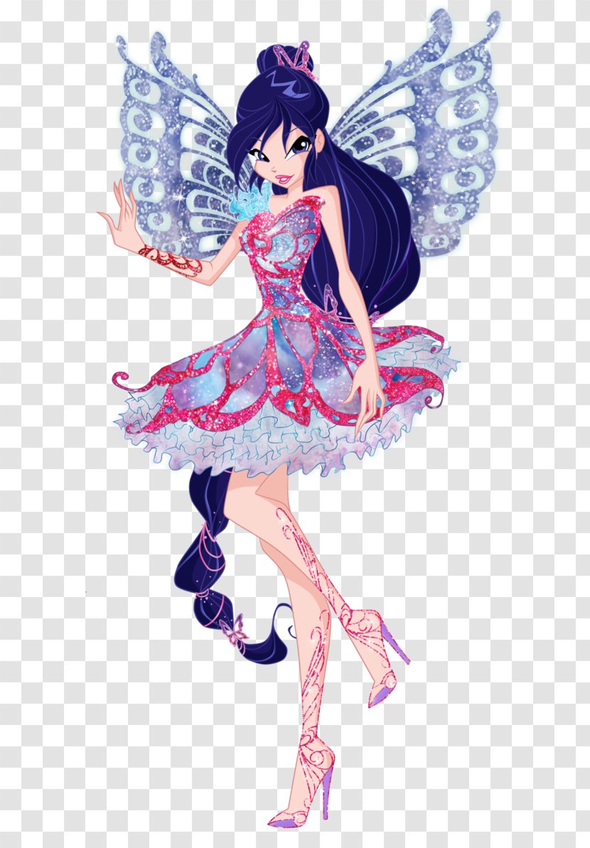 Musa Bloom Tecna Roxy Winx Club: Believix In You - Flower - Frame Transparent PNG