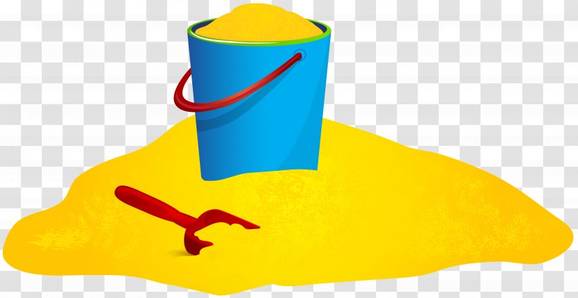 Yellow Animal Headgear Clip Art - Sand And Play - Pail Shovel Image Transparent PNG