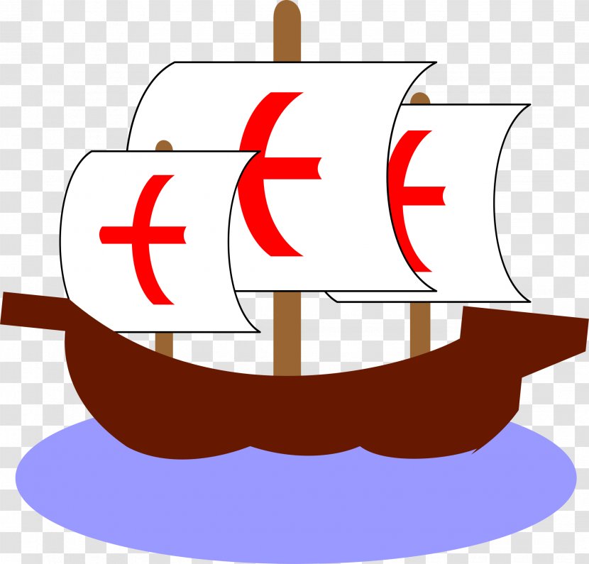 Caravel Clip Art - Area - Svg Transparent PNG