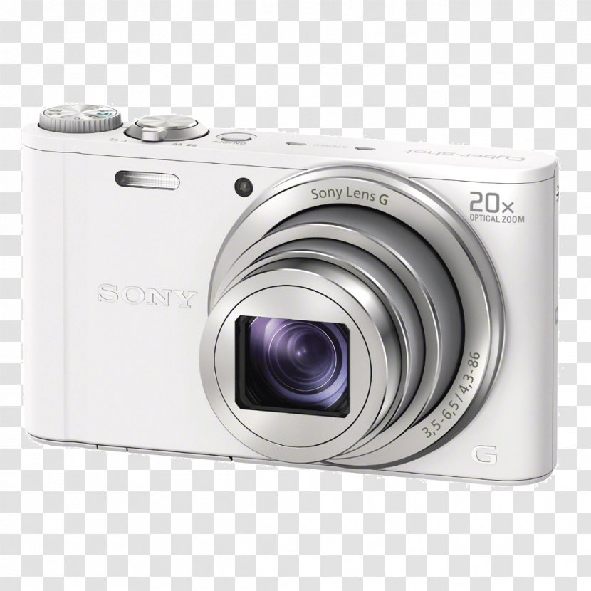 Sony α Point-and-shoot Camera 索尼 Active Pixel Sensor - Cybershot Dscwx350 Transparent PNG