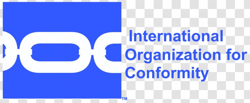 Logo Brand Organization Line - Blue - International For Standardization Transparent PNG